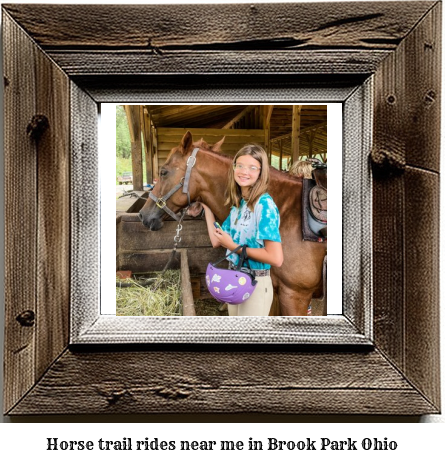 horse trail rides near me in Brook Park, Ohio